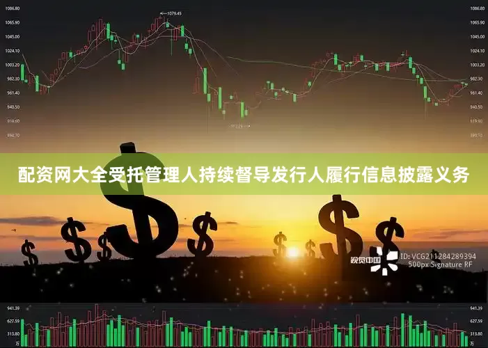 配资网大全受托管理人持续督导发行人履行信息披露义务