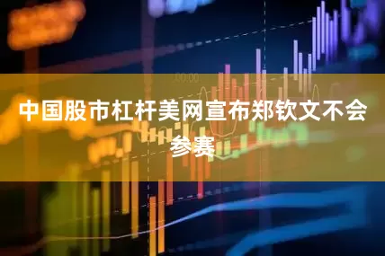 中国股市杠杆美网宣布郑钦文不会参赛