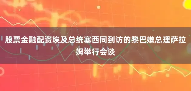 股票金融配资埃及总统塞西同到访的黎巴嫩总理萨拉姆举行会谈