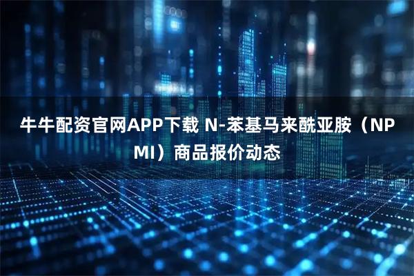 牛牛配资官网APP下载 N-苯基马来酰亚胺（NPMI）商品报价动态